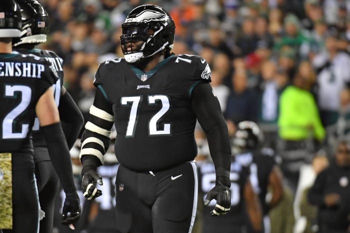 Eagles defensive tackle Linval Joseph